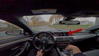 700HP BMW M5 RAINY DAY DRIFT POV GOPRO