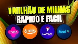 Como Acumular 1 MILHÃO DE MILHAS Rápido e Fácil [PASSO A PASSO]