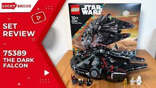 Spielset oder Sammlerobjekt? | Review LEGO® Star Wars 75389 - Dunkler Millennium Falke