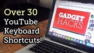 30+ Keyboard Shortcuts for YouTube Videos [How-To]