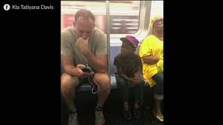 Heartwarming Moment Captured On Busy NYC Subway