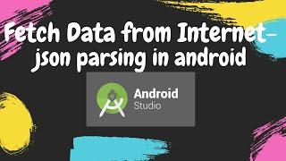 JSON PARSING in Android -fetch image and data from URL, display it in a list view in Android Studio