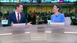 Encerramento do "Jornal Hoje" com despedida de Sandra Annenberg - 19/06/2019