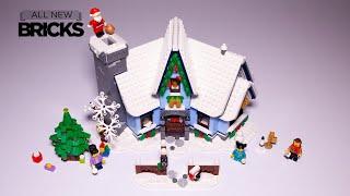 Lego Winter Village 10293 Santa's Visit Speed Build