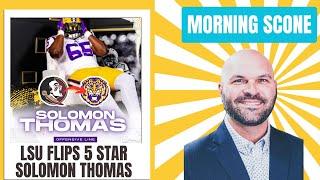 LSU Flips 5 Star OL From Florida State! | Grading Tigers Signing Day Haul!