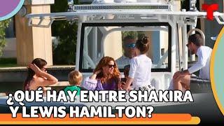 Shakira y Lewis Hamilton juntos en un yate, ¿Hay nuevo romance? | Telemundo Entretenimiento