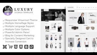 Luxury - Responsive Virtuemart Theme | Themeforest Website Templates and Themes