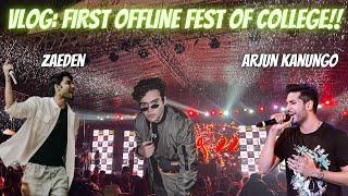 VLOG: Attending first offline college fest | NM Umang fest | Nmims mumbai | Zaeden | Arjun Kanungo