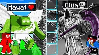 YAŞAM vs ÖLÜM MOB SAVAŞI !!  - Minecraft