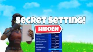 This *SECRET* Setting Has Been In The Game For 5 Years?! (Fortnite)