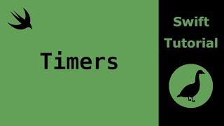 Swift Tutorial: Timers (scheduledTimer, repeating timer, #selector, @objc func, block, invalidate())