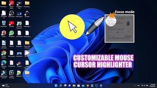 Easy Customizable Cursor Highlighter | Free and FOSS