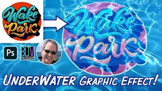 Photoshop: How to Create The Underwater Graphic Effect