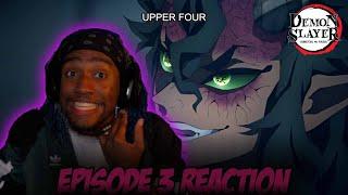 TANJIRO VS UPPER RANK 4 HANTENGU!? | Demon Slayer Swordsmith Village Arc Season 3 Episode 3 Reaction