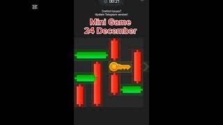 Mini Game Today 24 December Hamster Kombat How To Solve Mini Game Puzzle in Hamster Kombat (100%)