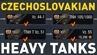 CZECHOSLOVAKIAN HEAVY TECH TREE - World of Tanks