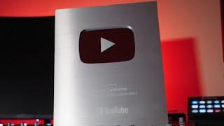 YouTube Silver Play Button(Thank You for 100K)