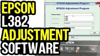 Epson l382 a printer's ink pad is at the end of its service life please contact epson support