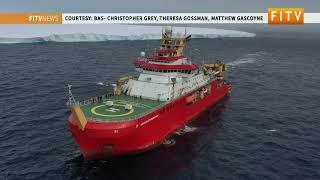 Colossal Iceberg Stuck in Ocean Vortex