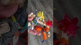 Goku and Trunks Posing ‍#goku #dragonball #dbz #dbs #trunks #shfiguarts #anime #foryou #fyp