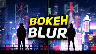 Bokeh Blur Tutorial on Alight Motion |