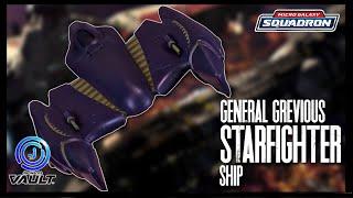 @Jazwares Star Wars Micro Galaxy Squadron Series 3 Grevious Starfighter |  @TheReviewSpot