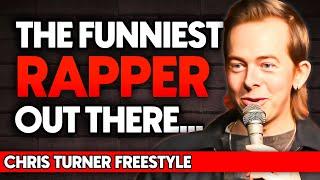 British Rapper is actually HILARIOUS | Chris Turner's Freestyle Raps