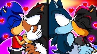 SONICA & SHADINA KISSED WEREHOG SONIC & WEREHOG SHADOW!! - [Sonic Comic Dub Compilation]