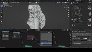 Blender Stylized Geometry Nodes Hair- Part 2