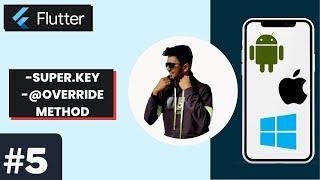 Overriding Build method in Flutter | Key and Super.key | Flutter Tutorial for Beginners
