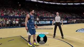 NBA 2K15 fight scene