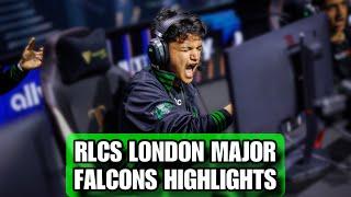 Team Falcons Highlights | RLCS 2024 London Major