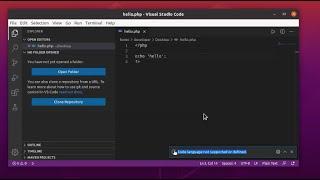 How to fix Code language not supported or defined in Visual Studio Code on Linux or Windows.