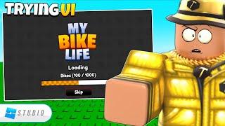 "Pro" Builder Tries Roblox UI... (Creating a Loading Screen!)