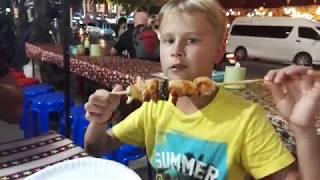 BANZAAN NIGHT MARKET. Ночной рынок еды Банзан. Часть 3. Пхукет Тайланд.