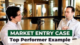 Consulting Case Interview: A Market Entry Case Study with BCG Consultants