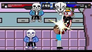 Mugen Request Chri$7i@nV4zq14 & Sans VS Christian & Sans9