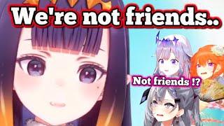 When Ina Just Realized Zeta is not on Her Friend List …【Hololive】