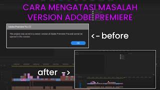 Cara mengatasi Adobe Premiere Pro tidak bisa membuka Project