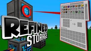 Refined Storage 1.15.2 - Basic Tutorial on Tech Mods