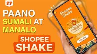 Paano SUMALI AT MANALO NG 1,000,000 PESOS IN SHOPEE SHAKE | SHOPEE 7.7 MID-YEAR SALE