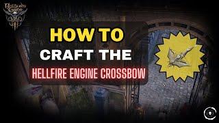 Baldur's Gate 3 - How To Craft the Hellfire Engine Crossbow