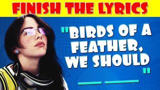 Finish the Lyrics | Most Popular Songs of 2024