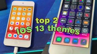 TOP 2 iOS 13-13.5 THEMES | SNOWBOARD