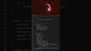 Loader Animation using CSS