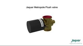 Jaquar metro flush valve installation video. 32mm or 40mm