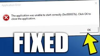 Fix: GTA V - The application was unable to start correctly (0xc00007b)