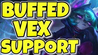 RIOT BUFFED VEX SUPPORT SO NOW SHE CAN HYPERCARRY (SUPERCHARGED Q!)