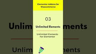 Elementor Addons for Woocommerce #shoplentor #woolentor #woocommerce