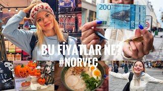 NORVEÇ'TE TEK BAŞIMA İLK GÜNÜM! BU FİYATLAR NE? Yaşam, Yolculuk